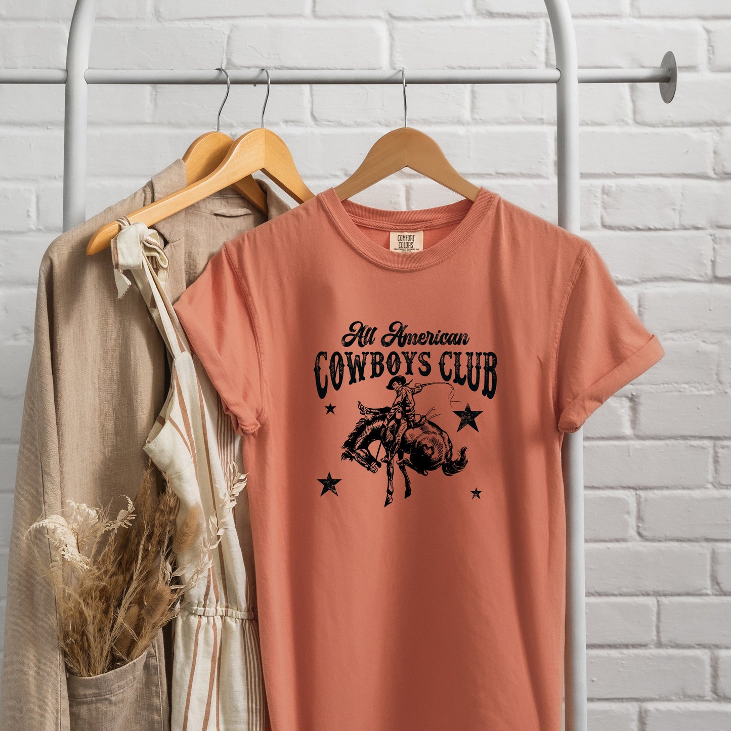 All American Cowboys Club | Garment Dyed Tee
