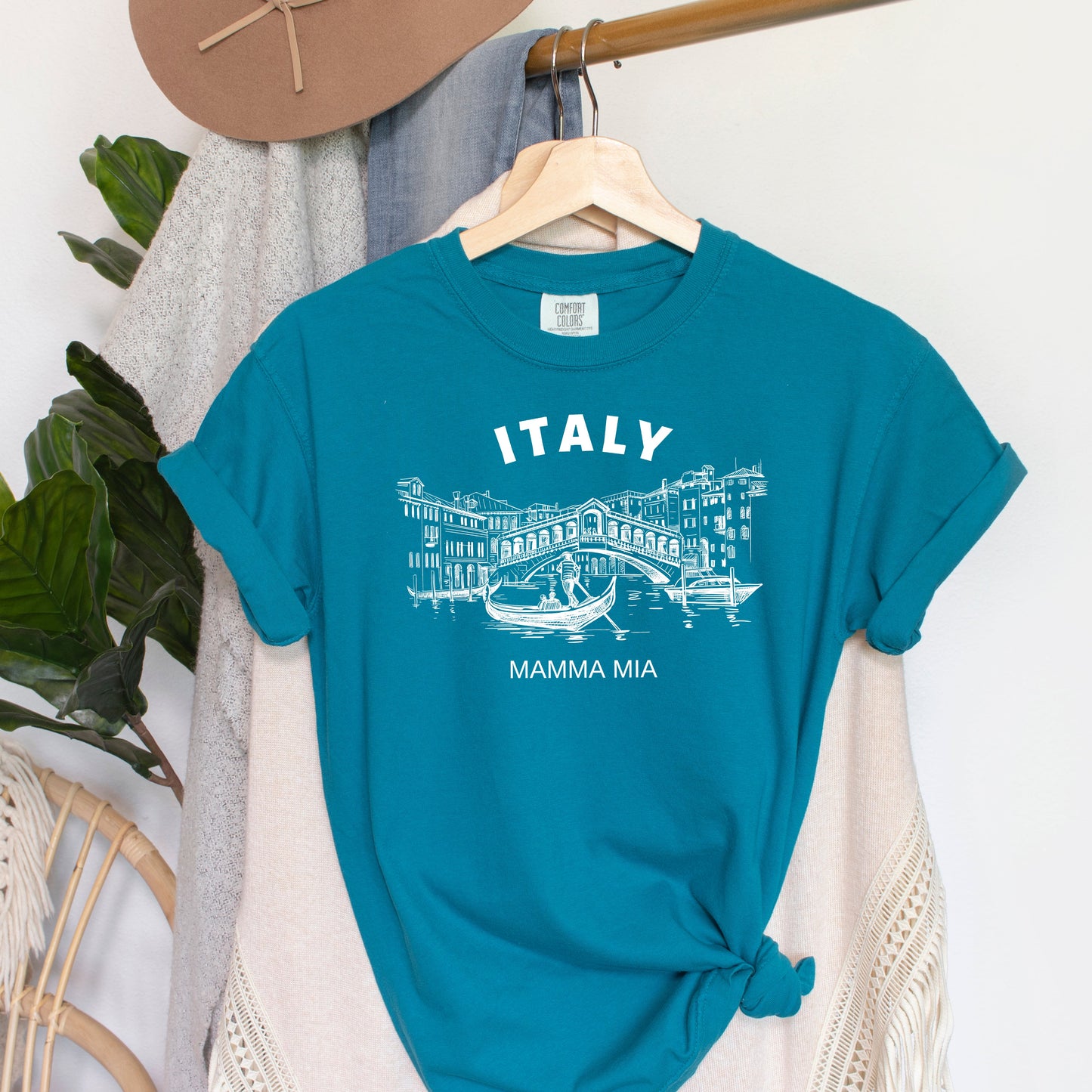 Italy Canal | Garment Dyed Tee
