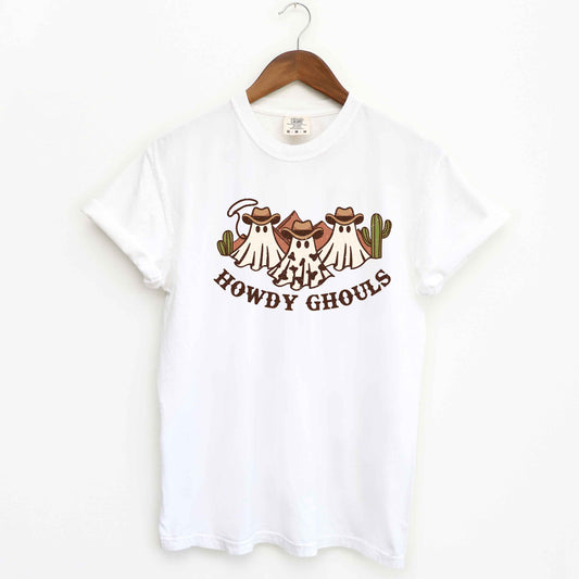 Howdy Ghouls Trio | Garment Dyed Tee