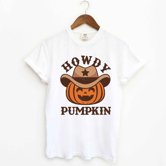 Howdy Pumpkin Hat | Garment Dyed Tee