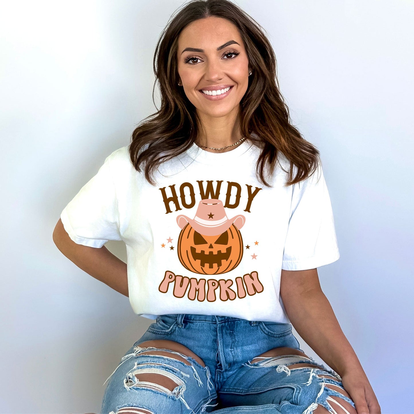 Howdy Pumpkin | Garment Dyed Tee