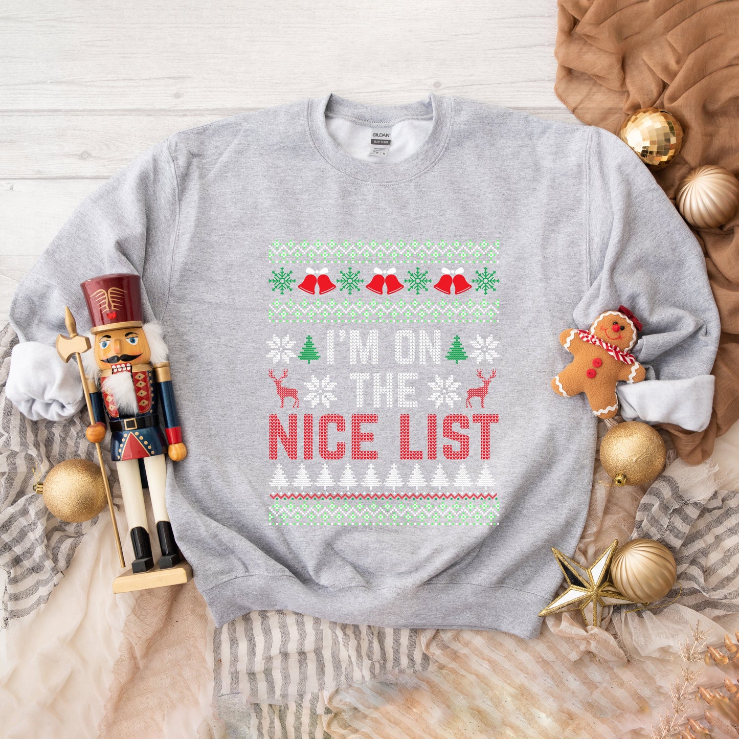 I'm on the Nice List | Sweatshirt