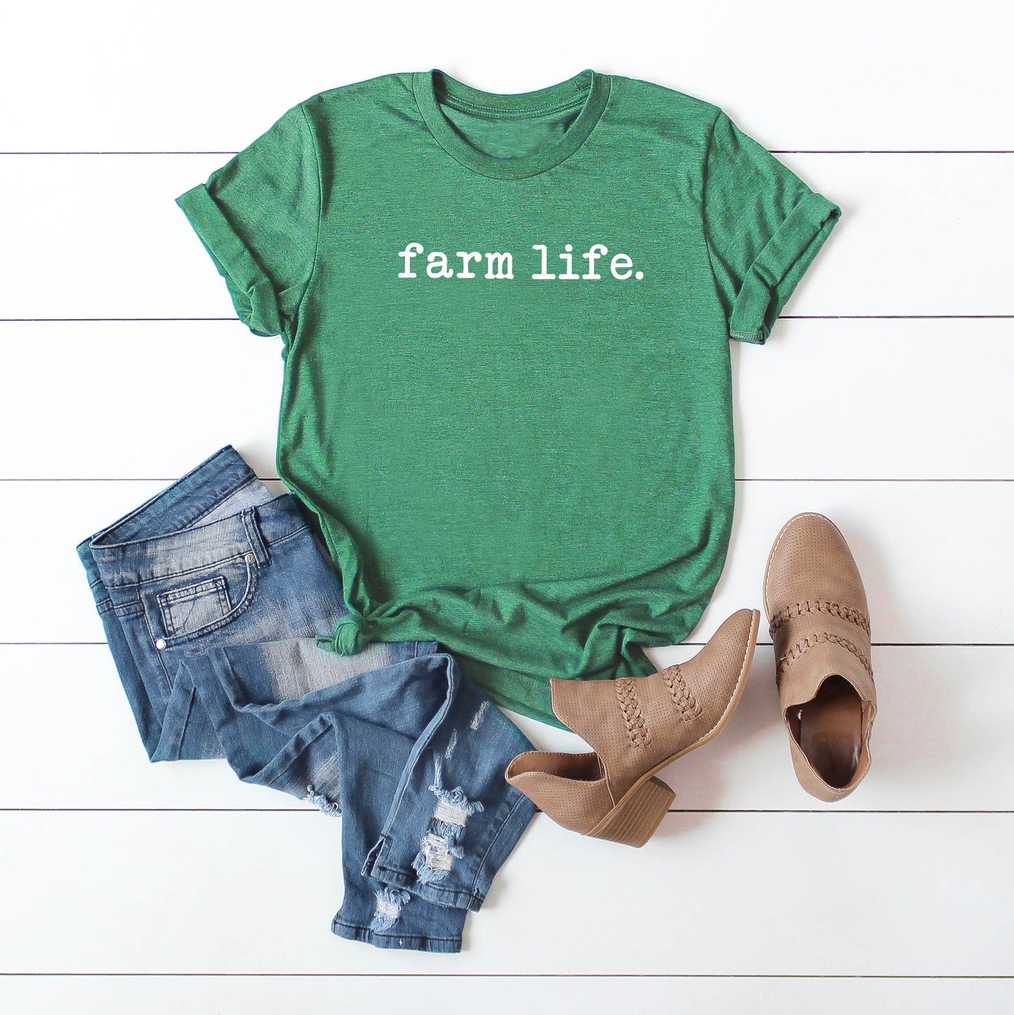 Farm Life | Short Sleeve Crew Neck