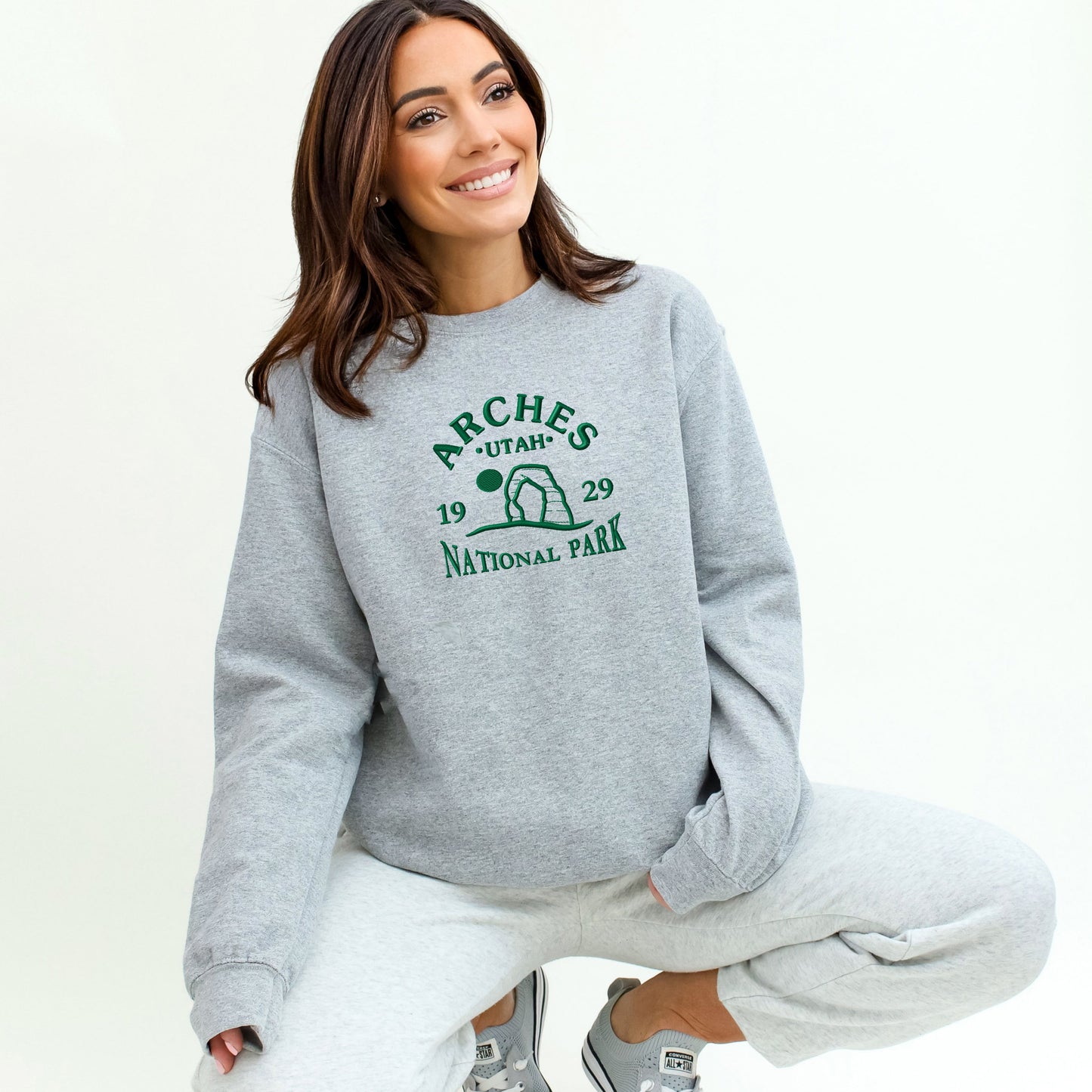 Embroidered Utah Arches | Sweatshirt