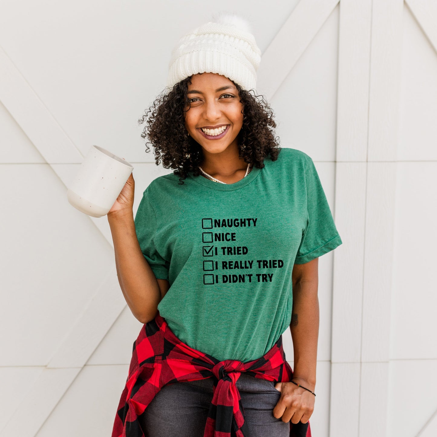 I Tried Nice List | Short Sleeve Crew Neck