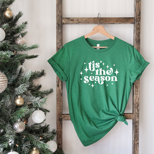 Whimsical Tis The Season | Short Sleeve Crew Neck
