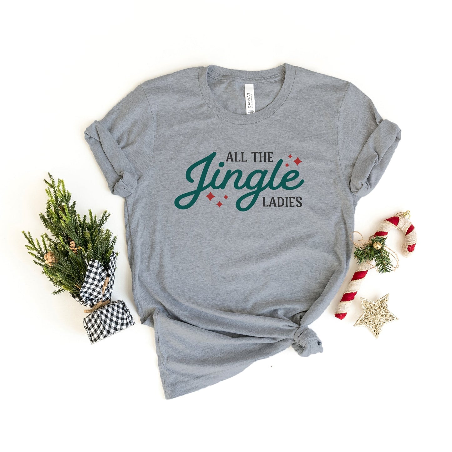 Jingle Ladies | Short Sleeve Crew Neck