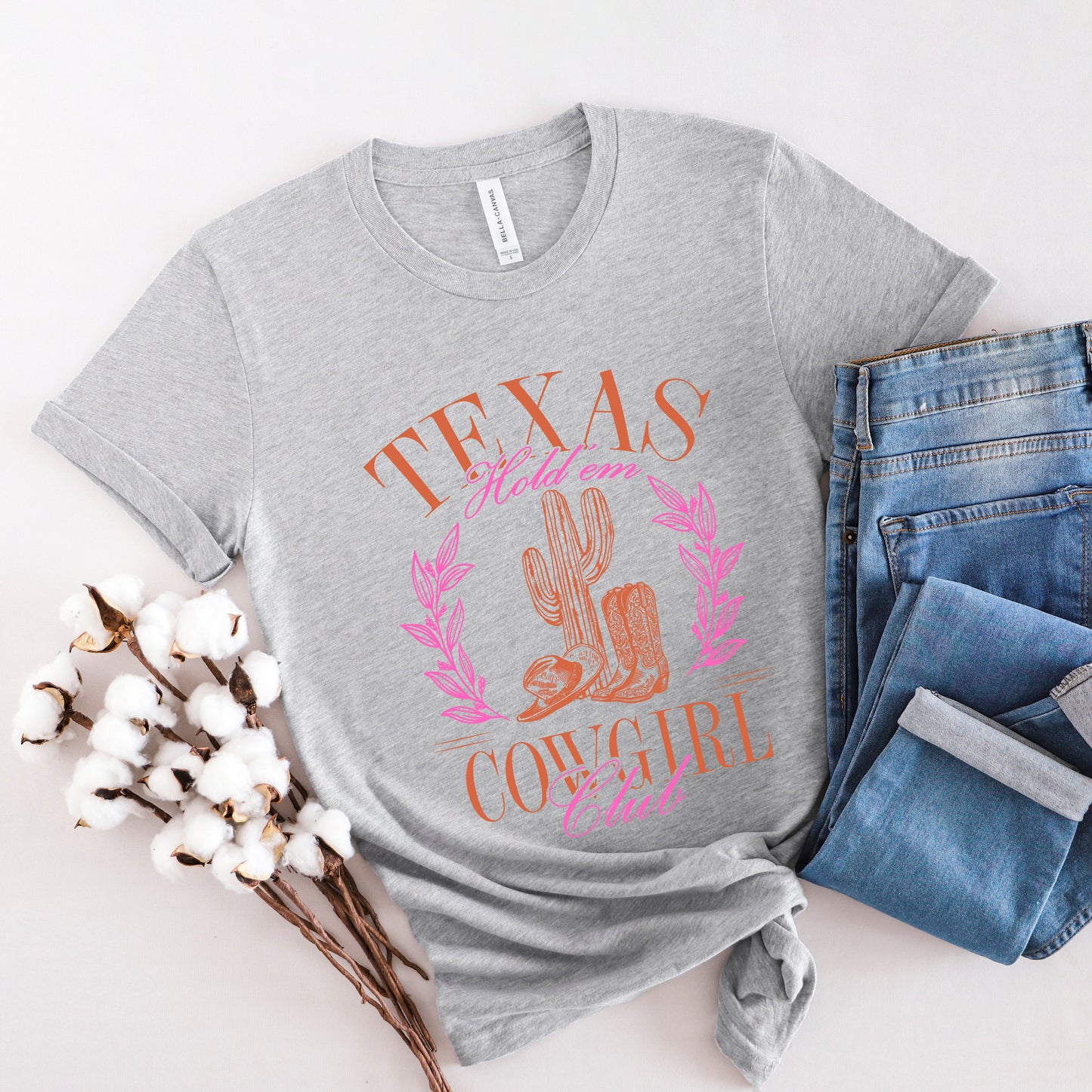 Texas Cowgirl Club | Short Sleeve Graphic Tee