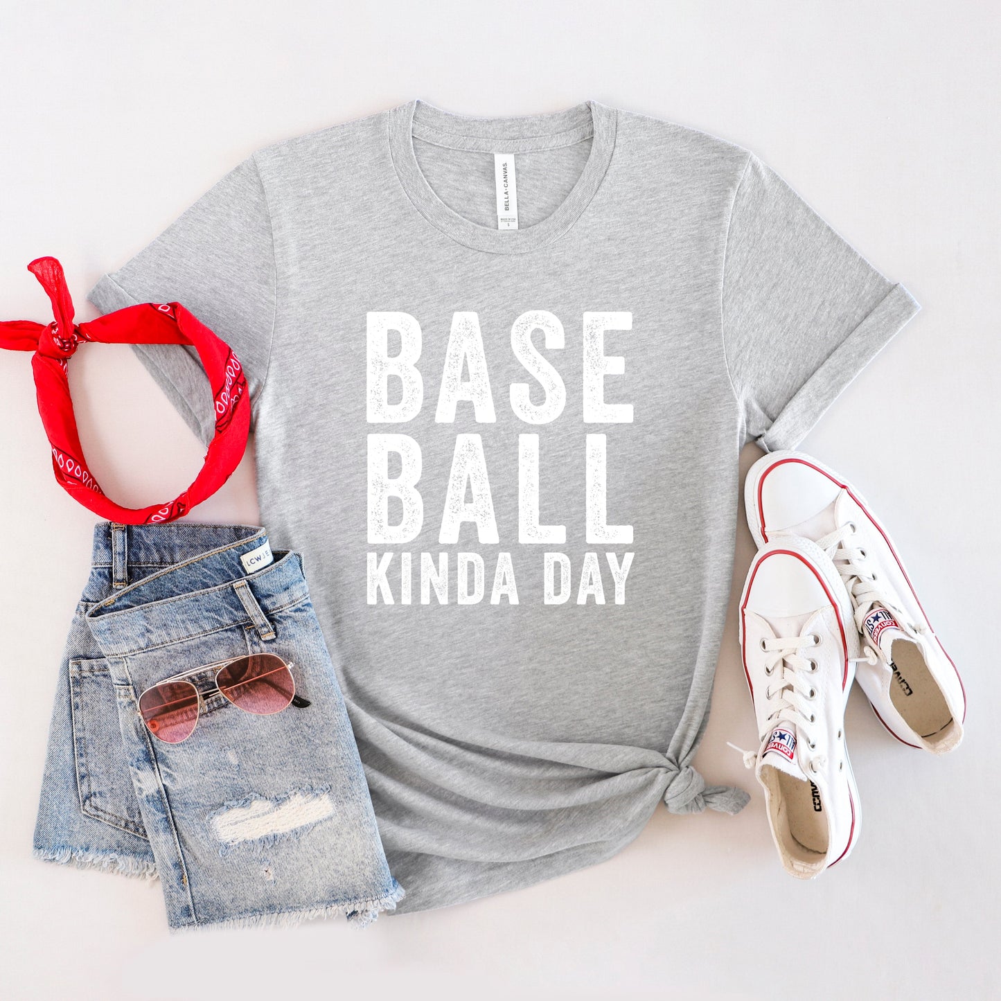 Baseball Kinda Day | Short Sleeve Crew Neck