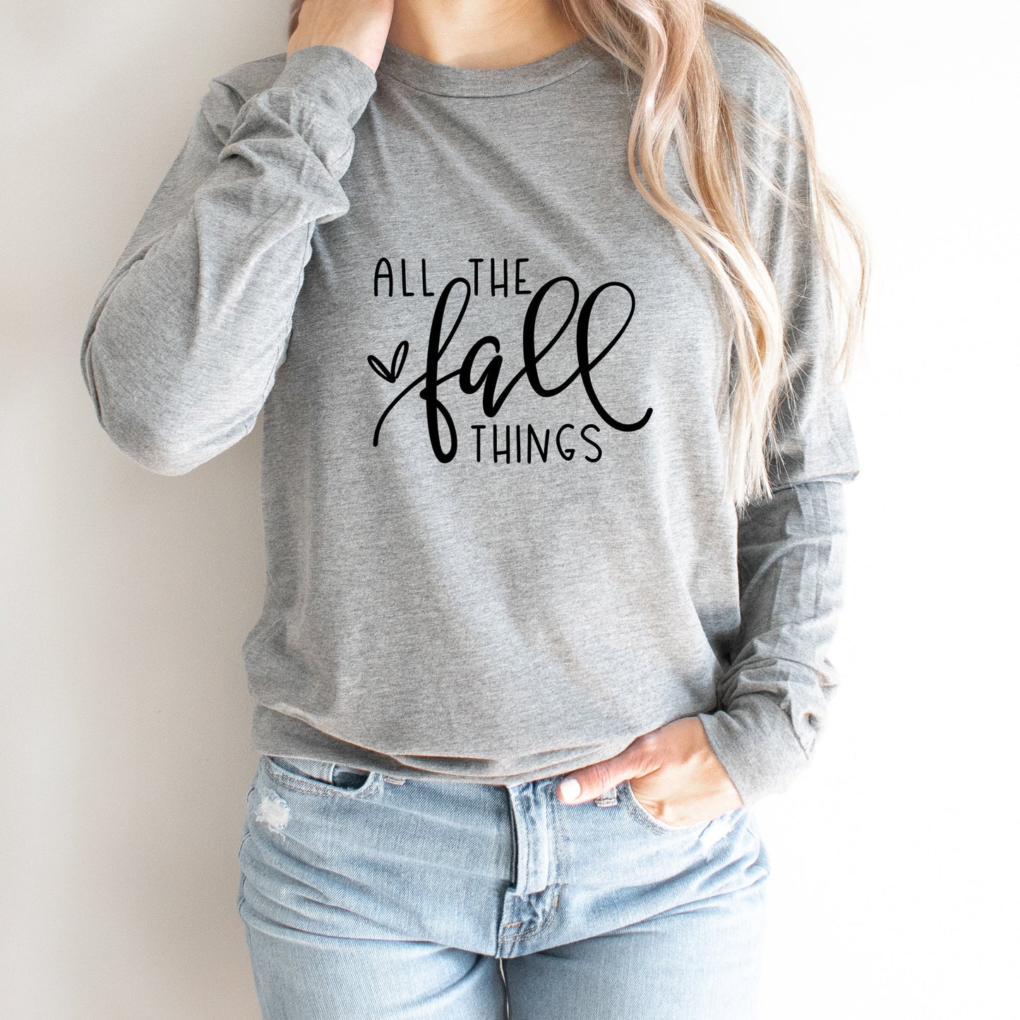 All The Fall Things | Long Sleeve Crew Neck