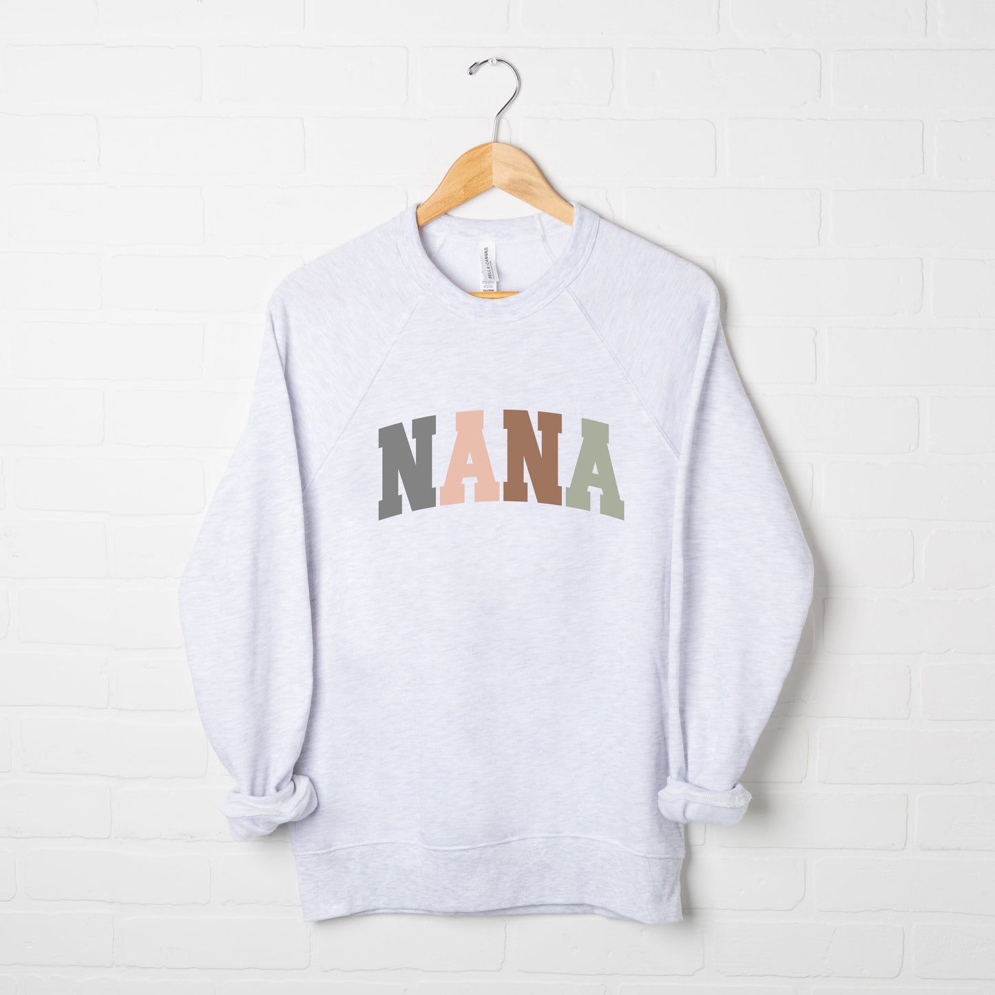 Nana Colorful | Bella Canvas Sweatshirt