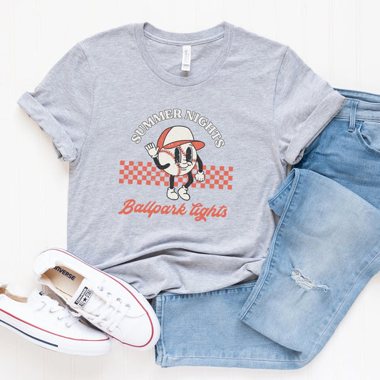 Retro Summer Nights | Short Sleeve Crew Neck