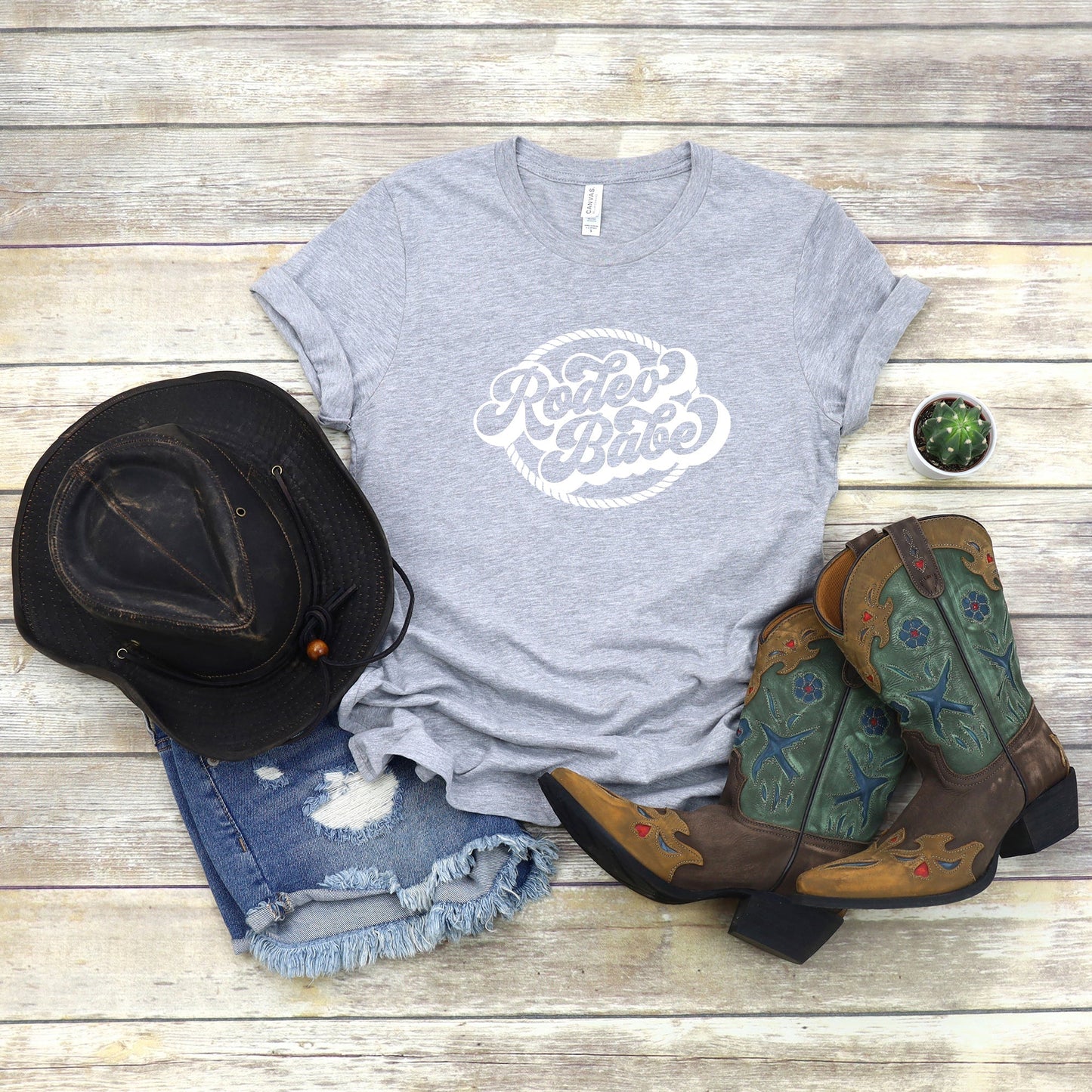 Rodeo Babe | Short Sleeve Crew Neck