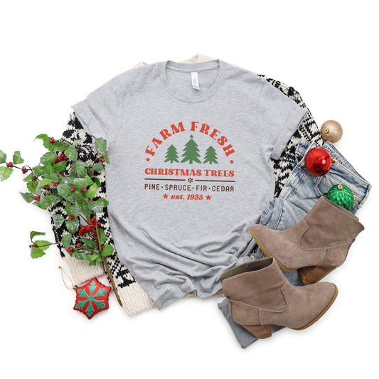 Farm Fresh Trees | Short Sleeve Crew Neck