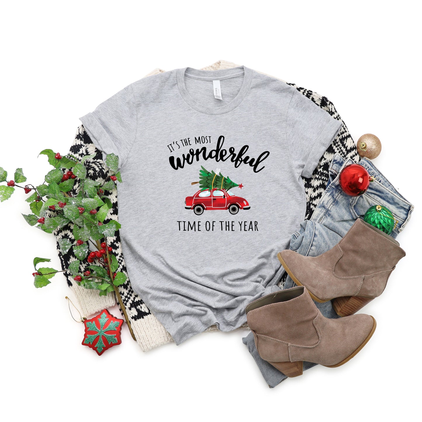 It's The Most Wonderful Time Car | Short Sleeve Crew Neck