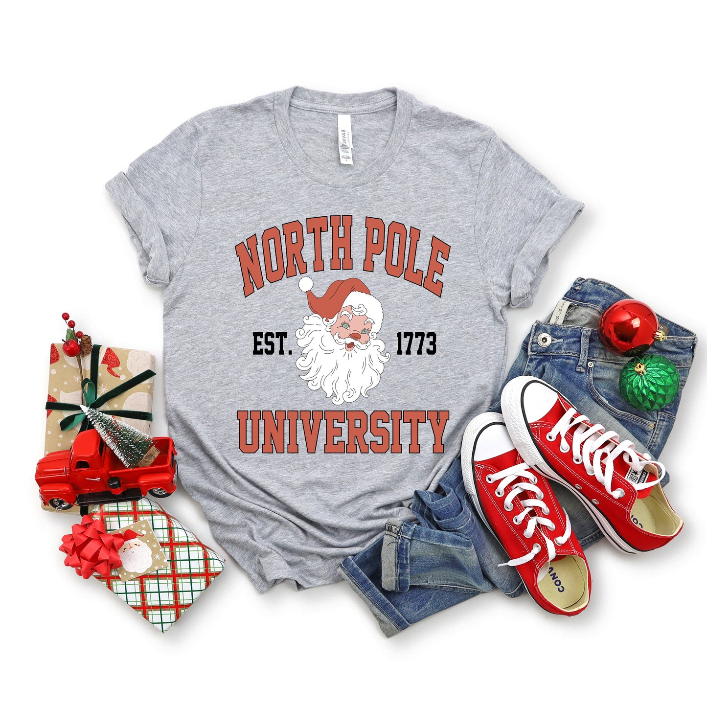 North Pole University 1773 | Short Sleeve Crew Neck