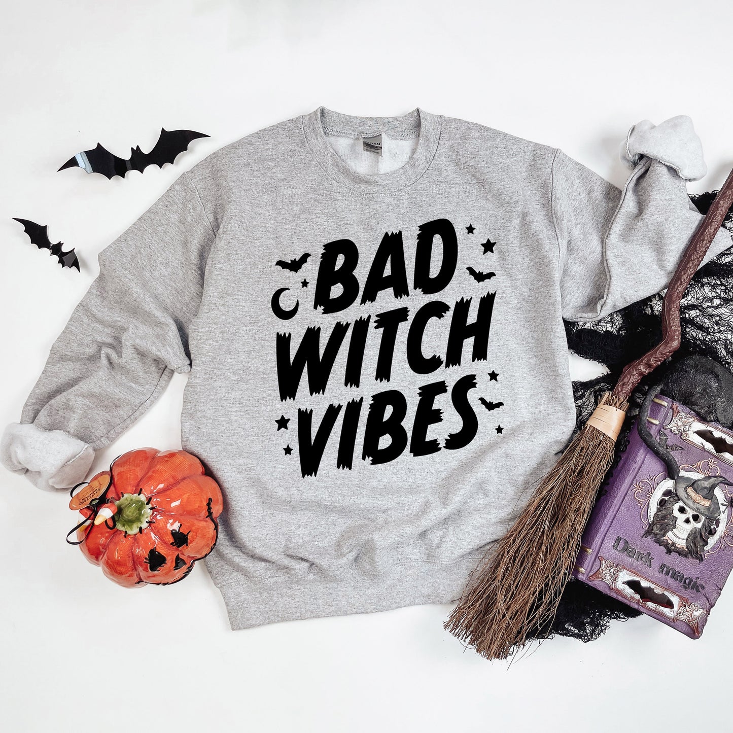 Bad Witch Vibes Moon | Sweatshirt