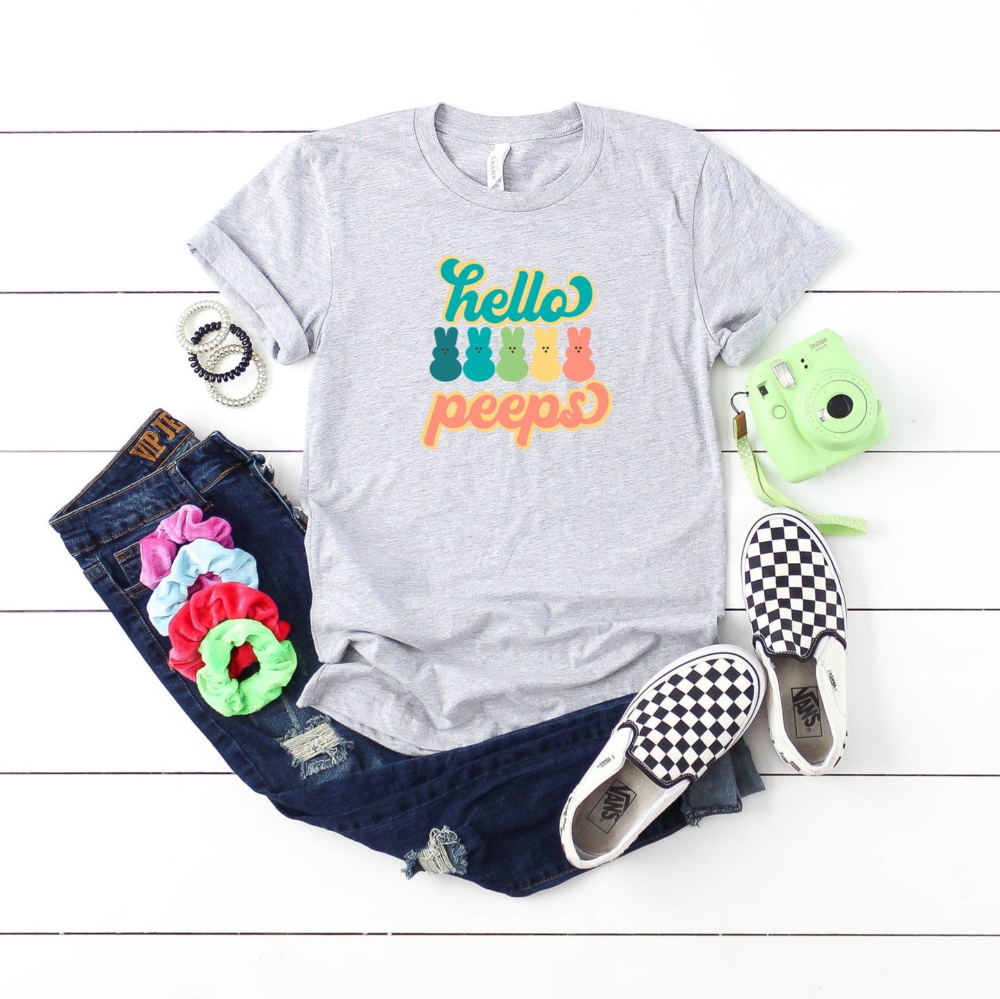 Hello Peeps - Kids | Short Sleeve Graphic Tee