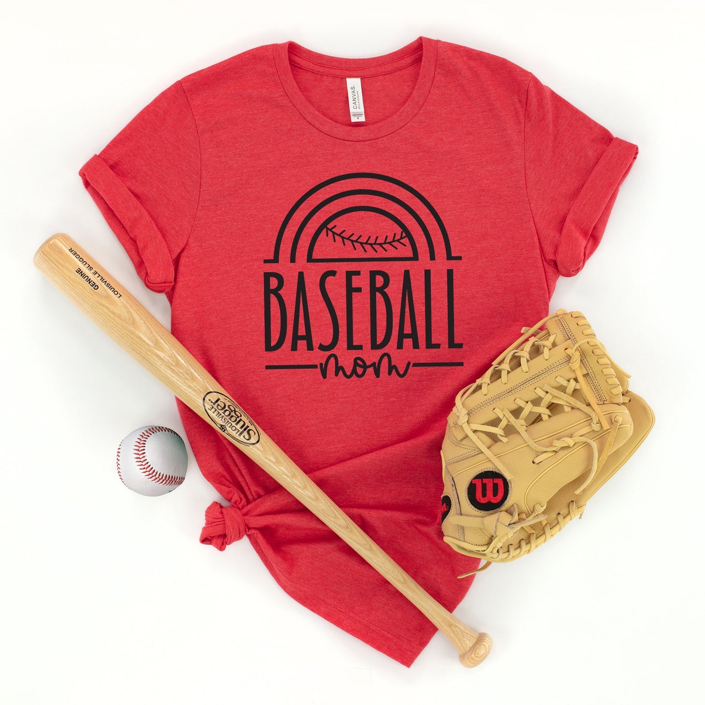 Baseball Mom Arch | Short Sleeve Graphic Tee