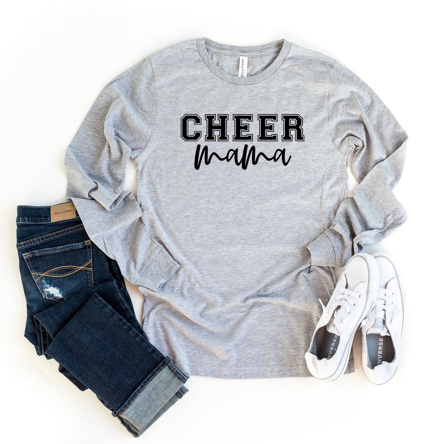 Cheer Mama | Long Sleeve Crew Neck