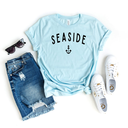 Seaside Anchor | Short Sleeve Crew Neck