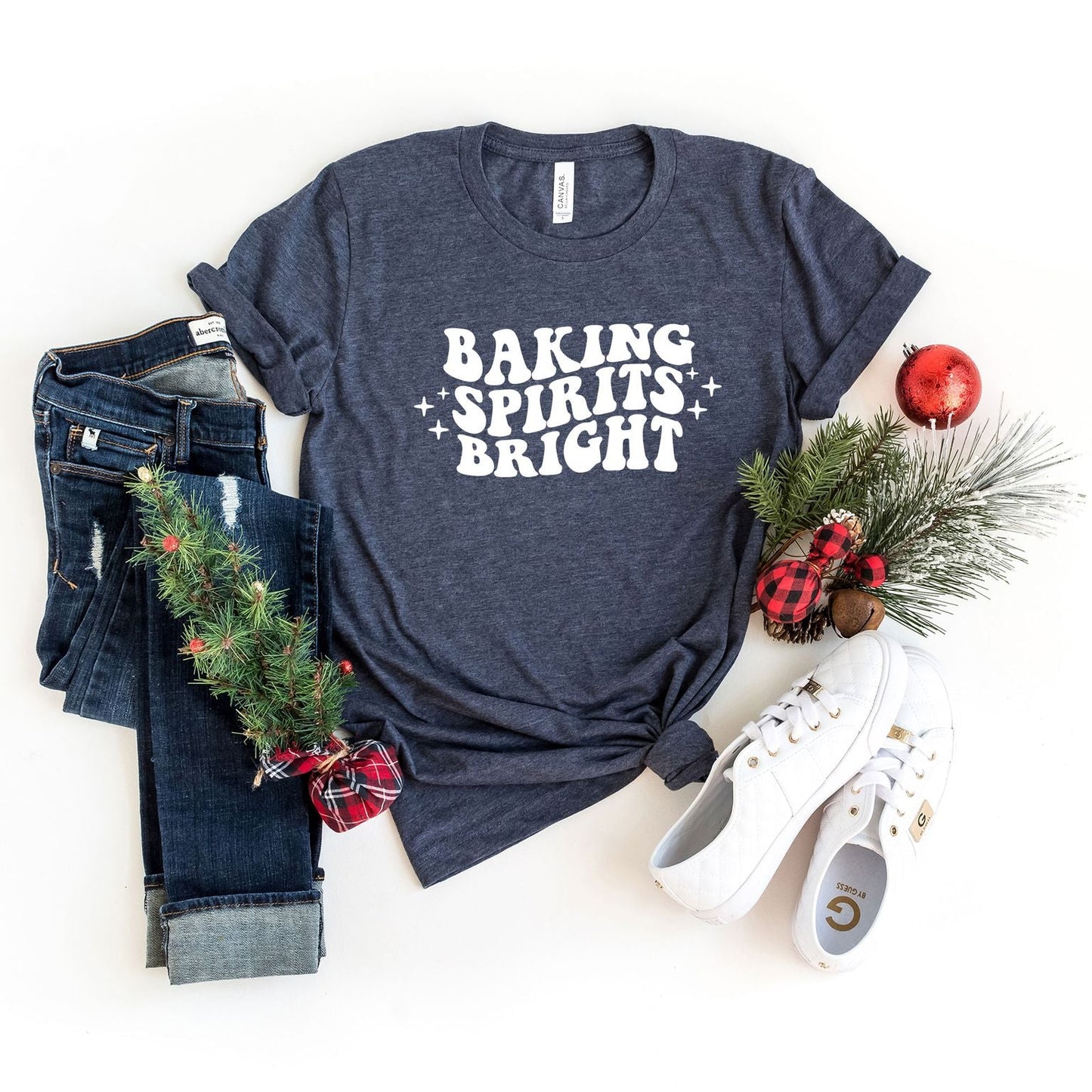 Baking Spirits Bright | Short Sleeve Crew Neck