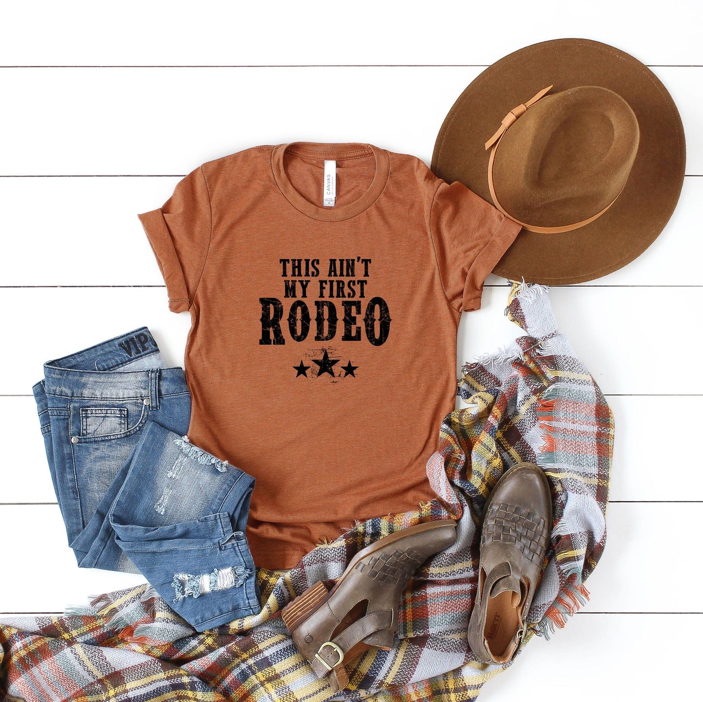 This Ain't my First Rodeo | Short Sleeve Crew Neck