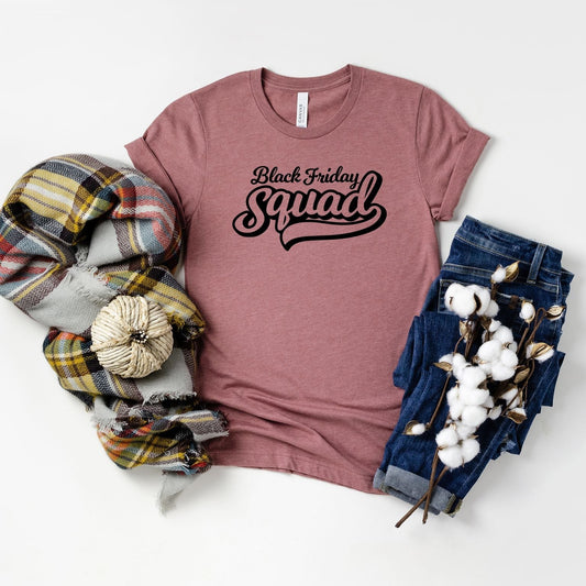 Black Friday Squad | Short Sleeve Crew Neck