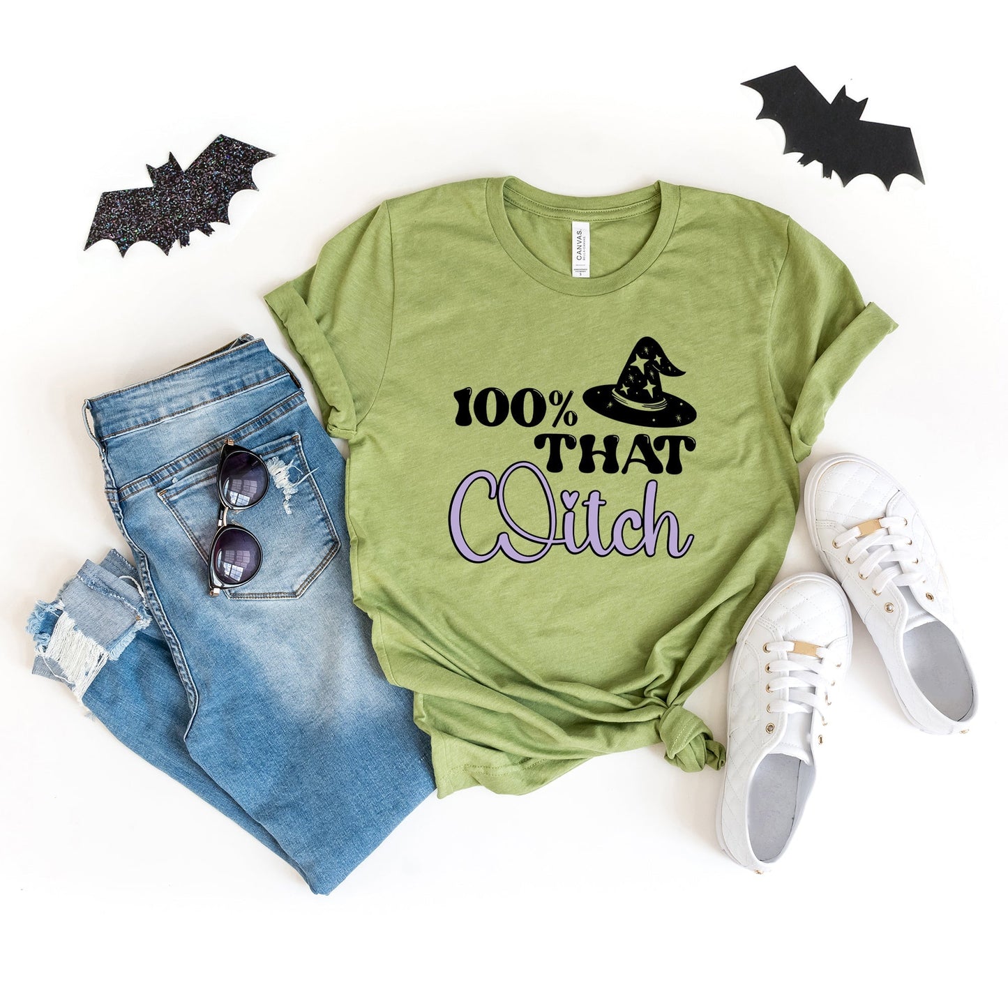 100% That Witch Hat | Short Sleeve Crew Neck | Halloween