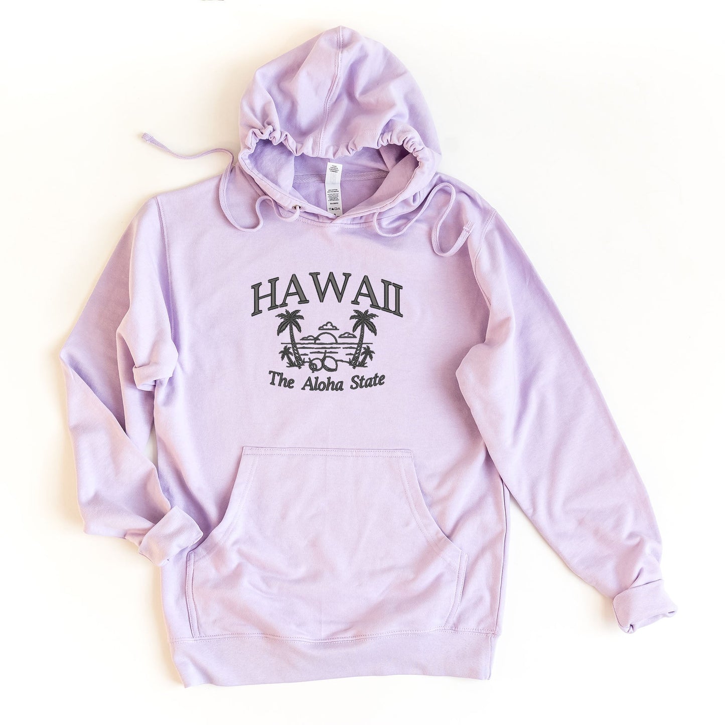 Embroidered Hawaii The Aloha State | Hoodie