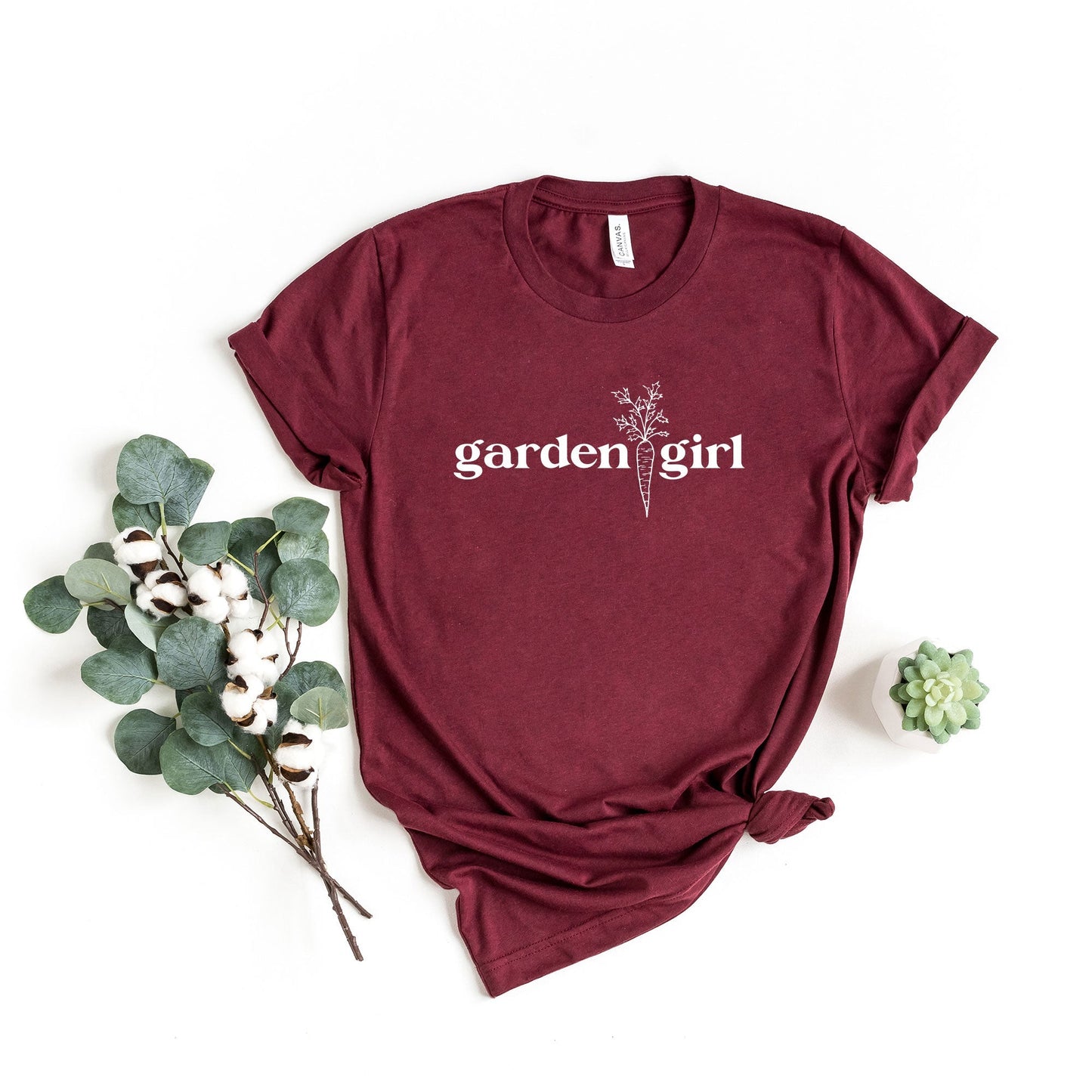 Garden Girl | Short Sleeve Crew Neck