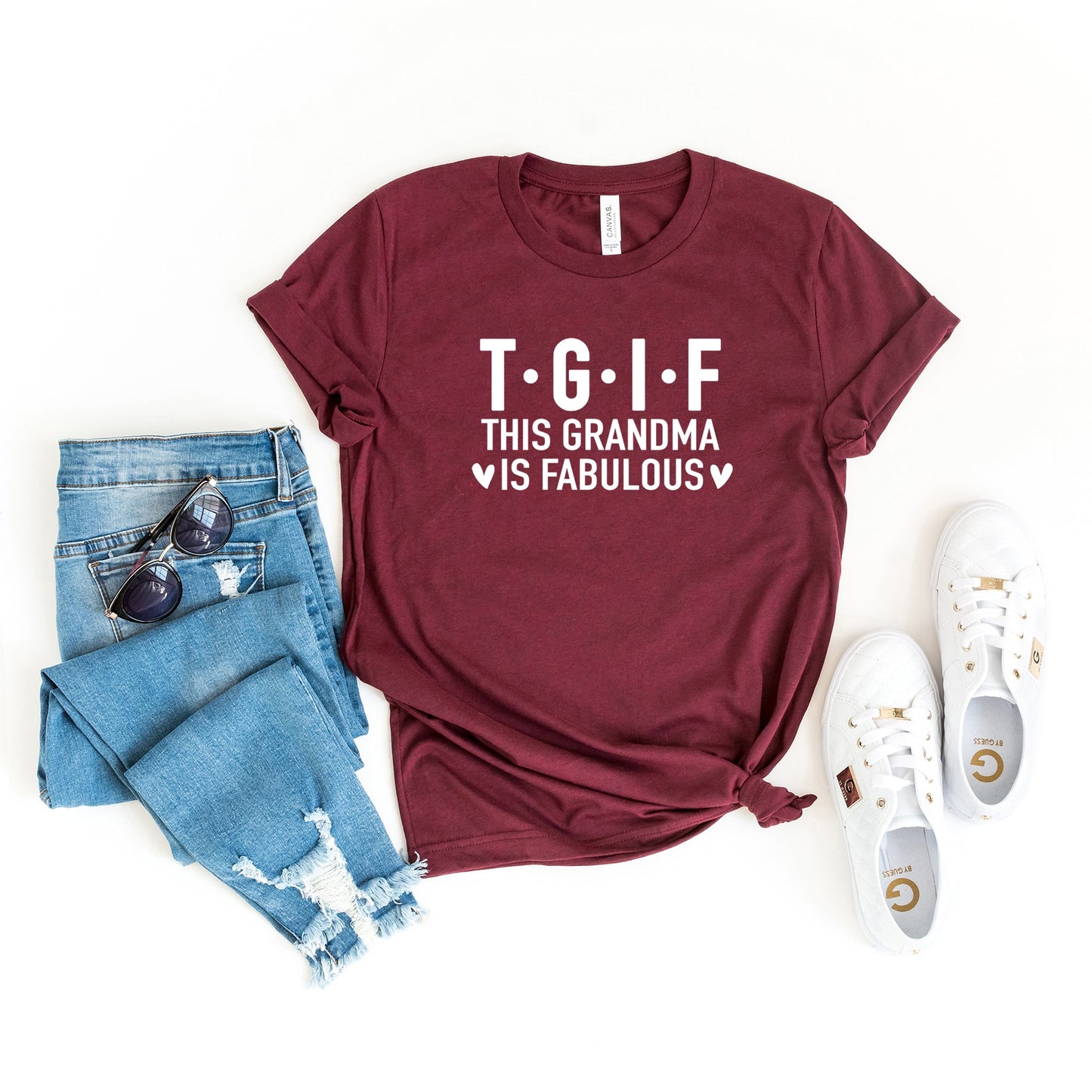 TGIF Grandma - Short Sleeve Crew Neck