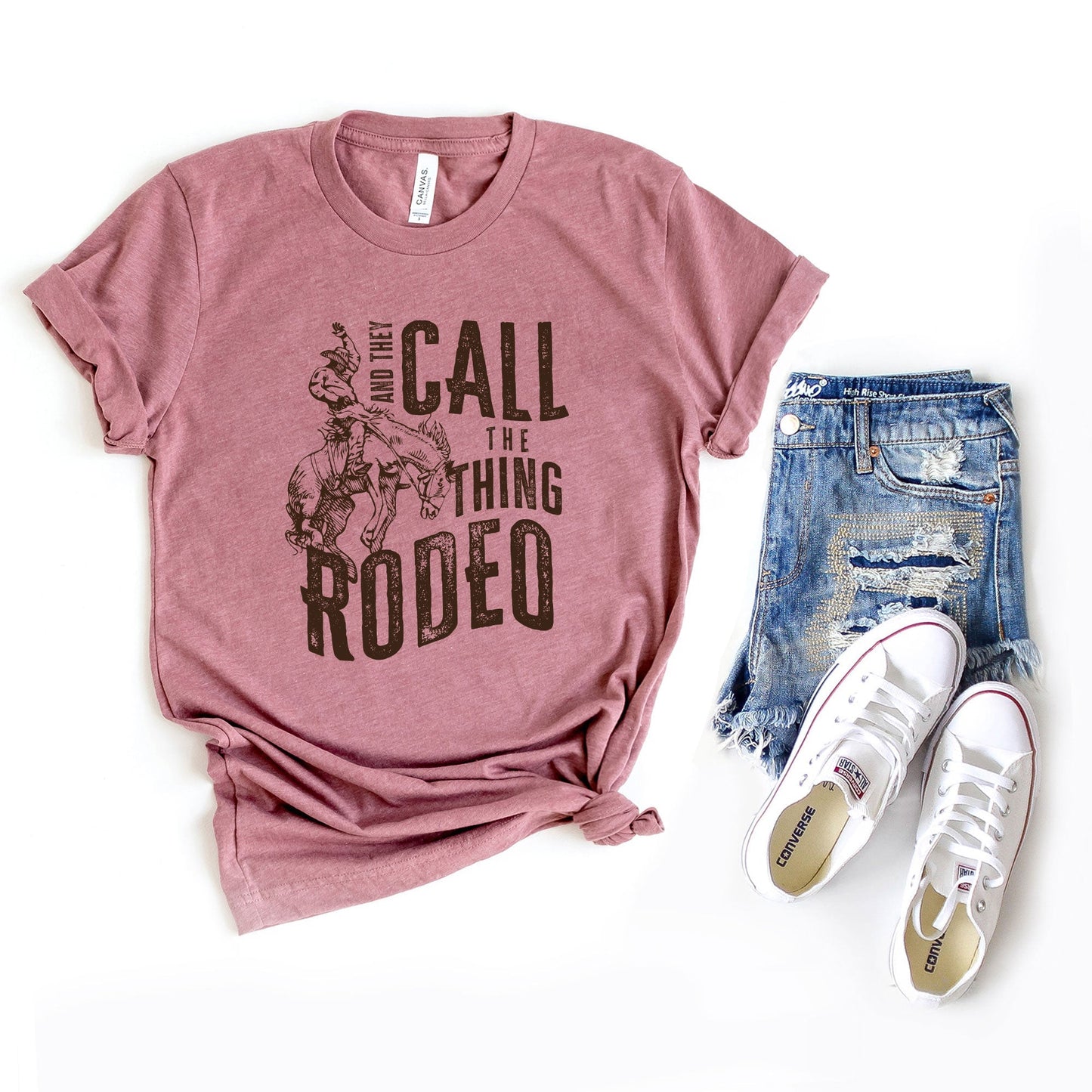 They Call The Thing Rodeo | Short Sleeve Crew Neck