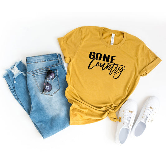 Gone Country | Short Sleeve Crew Neck