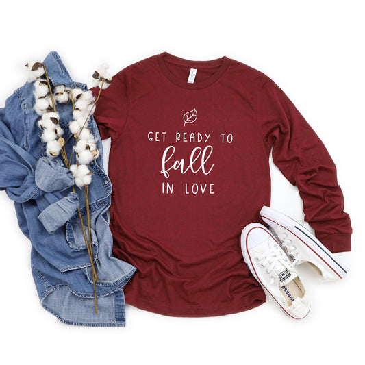 Get Ready To Fall In Love | Long Sleeve Crew Neck