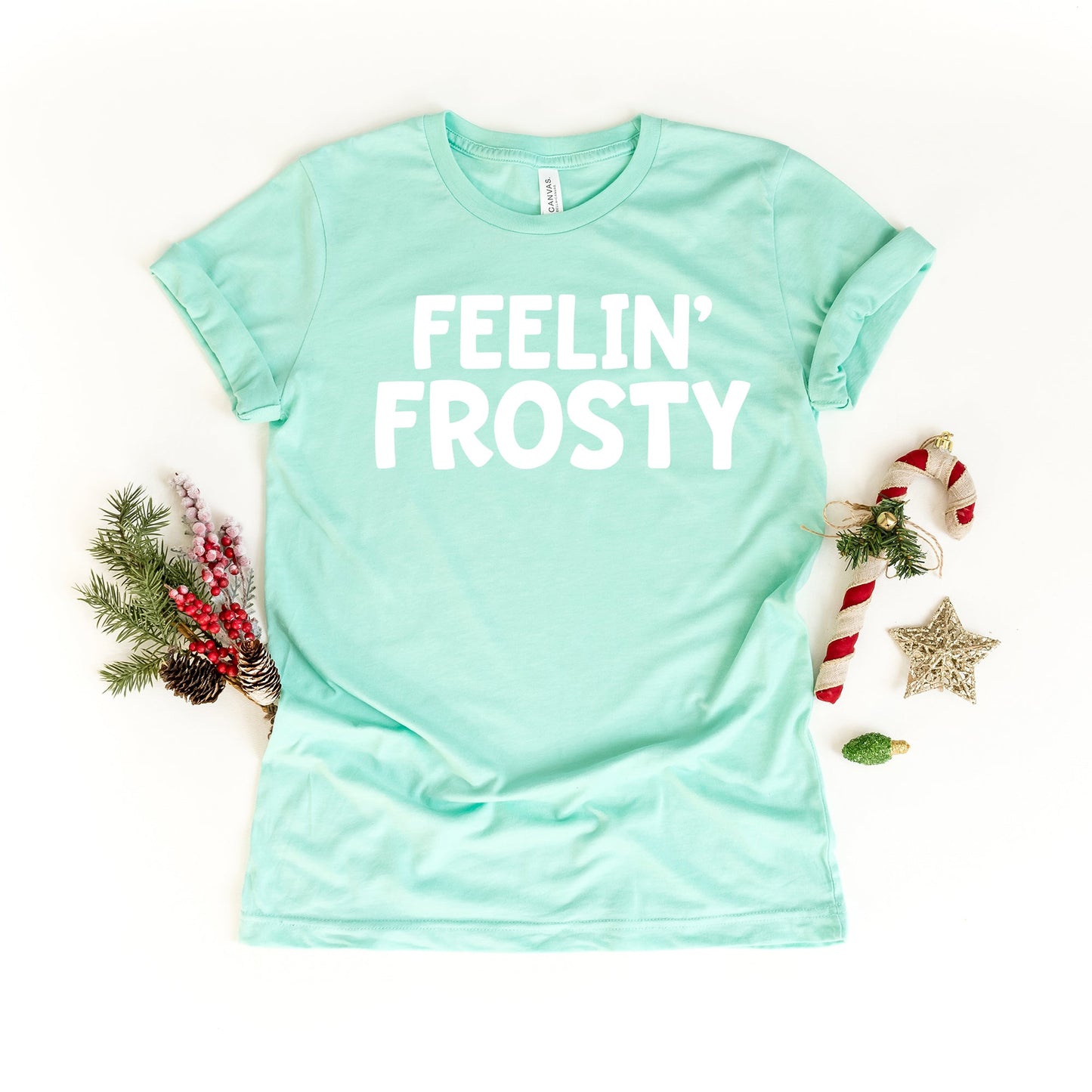 Feelin' Frosty | Short Sleeve Crew Neck