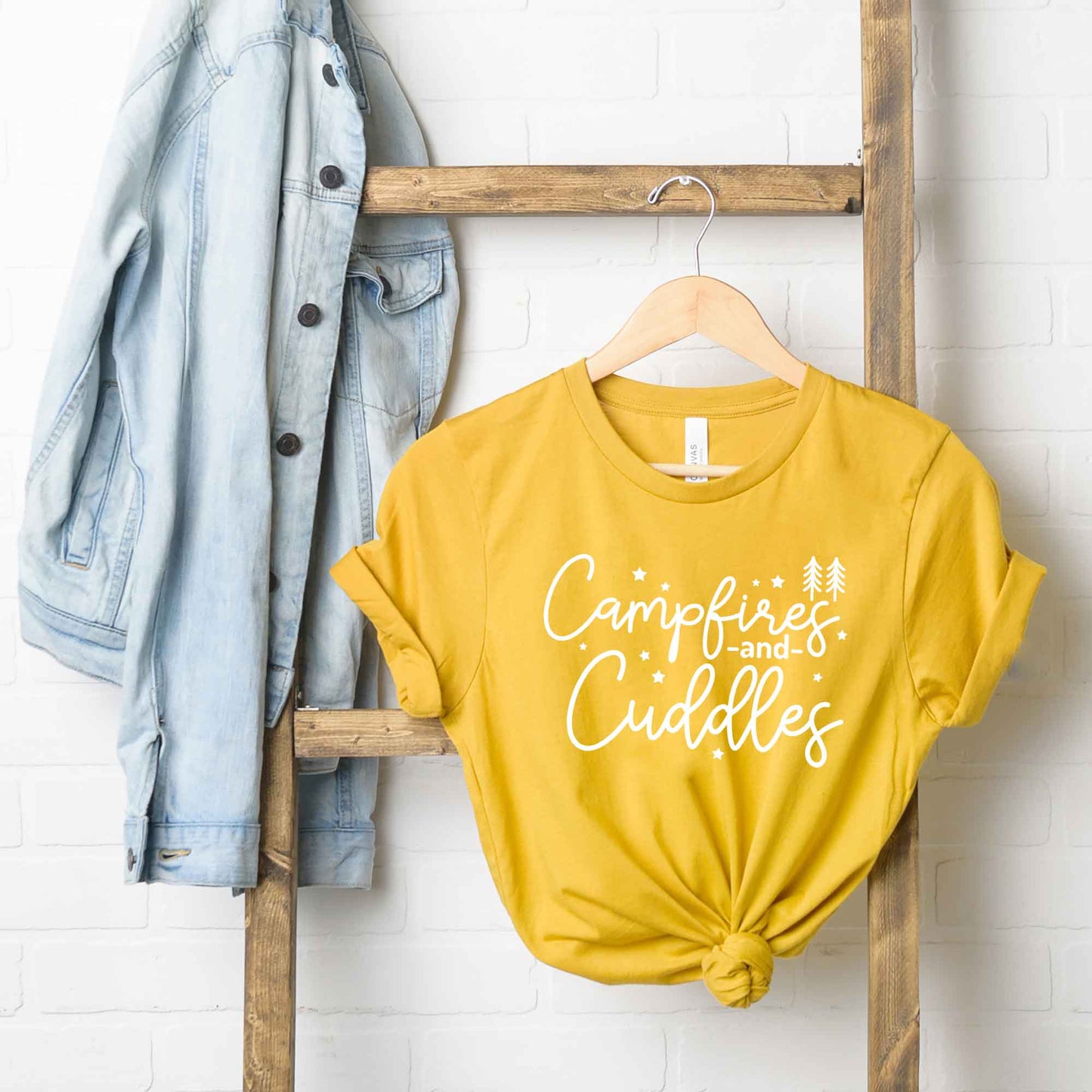 Campfire And Cuddles | Short Sleeve Crew Neck