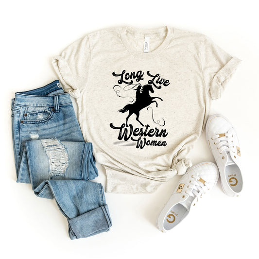 Long Live Western Women | Short Sleeve Crew Neck