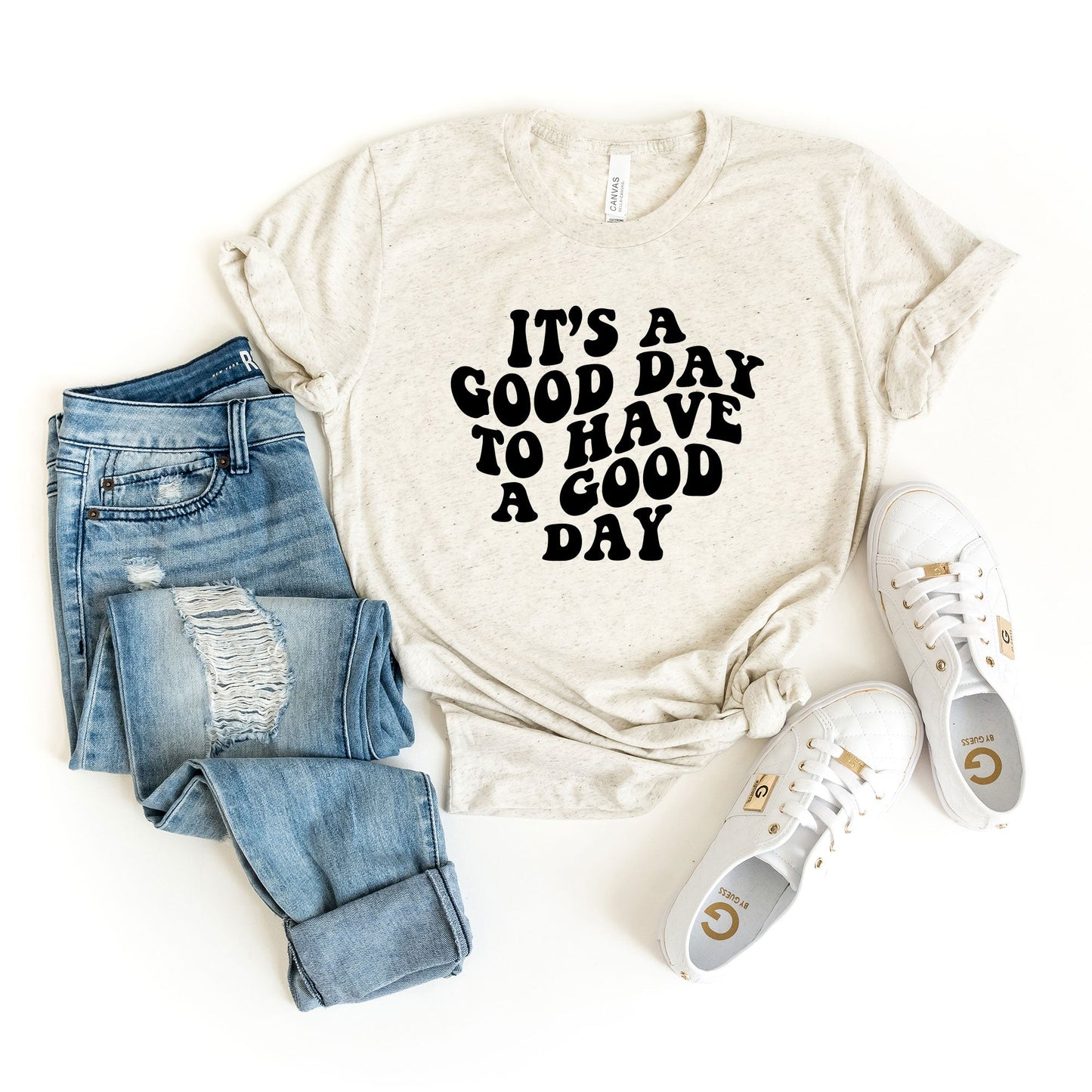 It's A Good Day To Have A Good Day | Short Sleeve Crew Neck