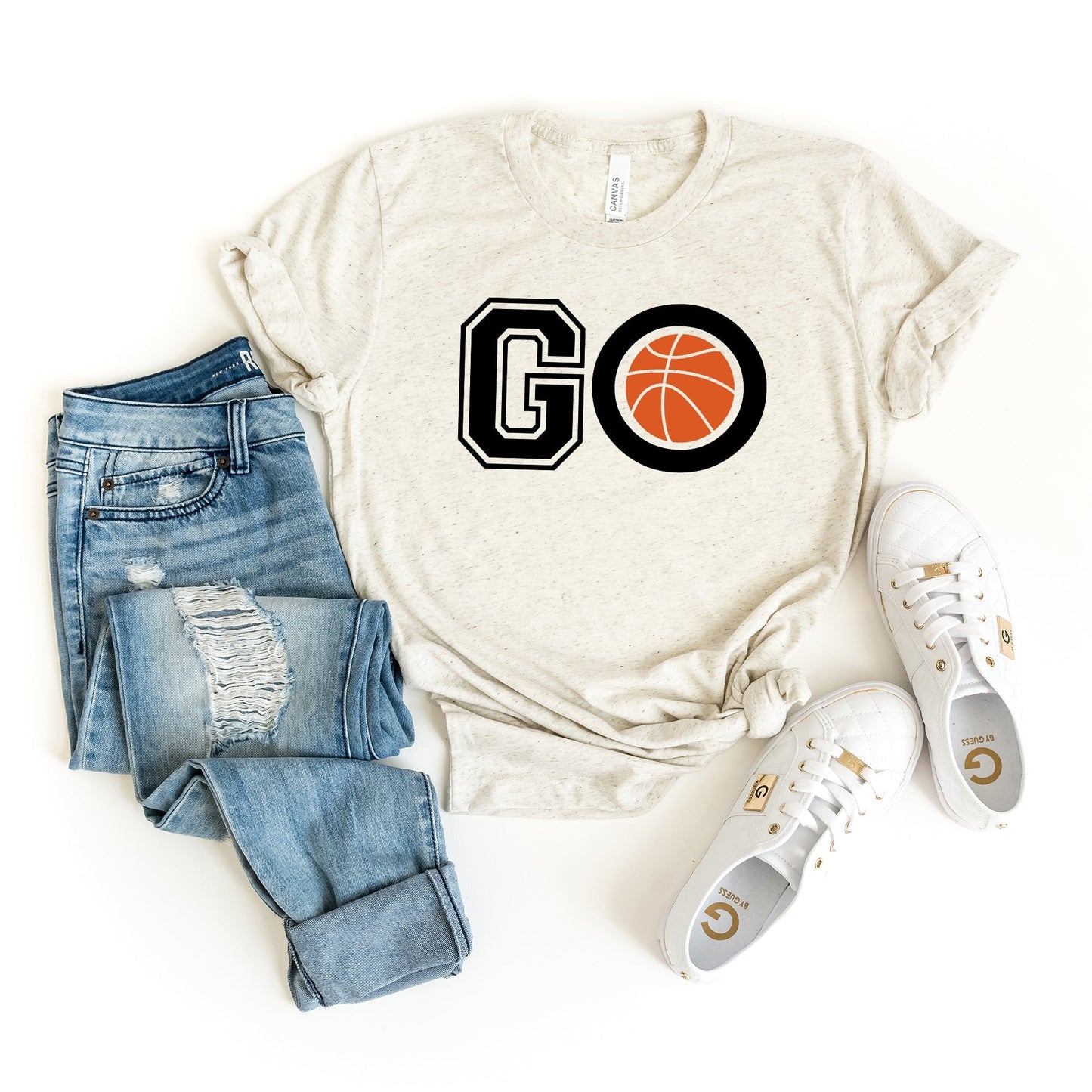 Go Basketball | Short Sleeve Crew Neck