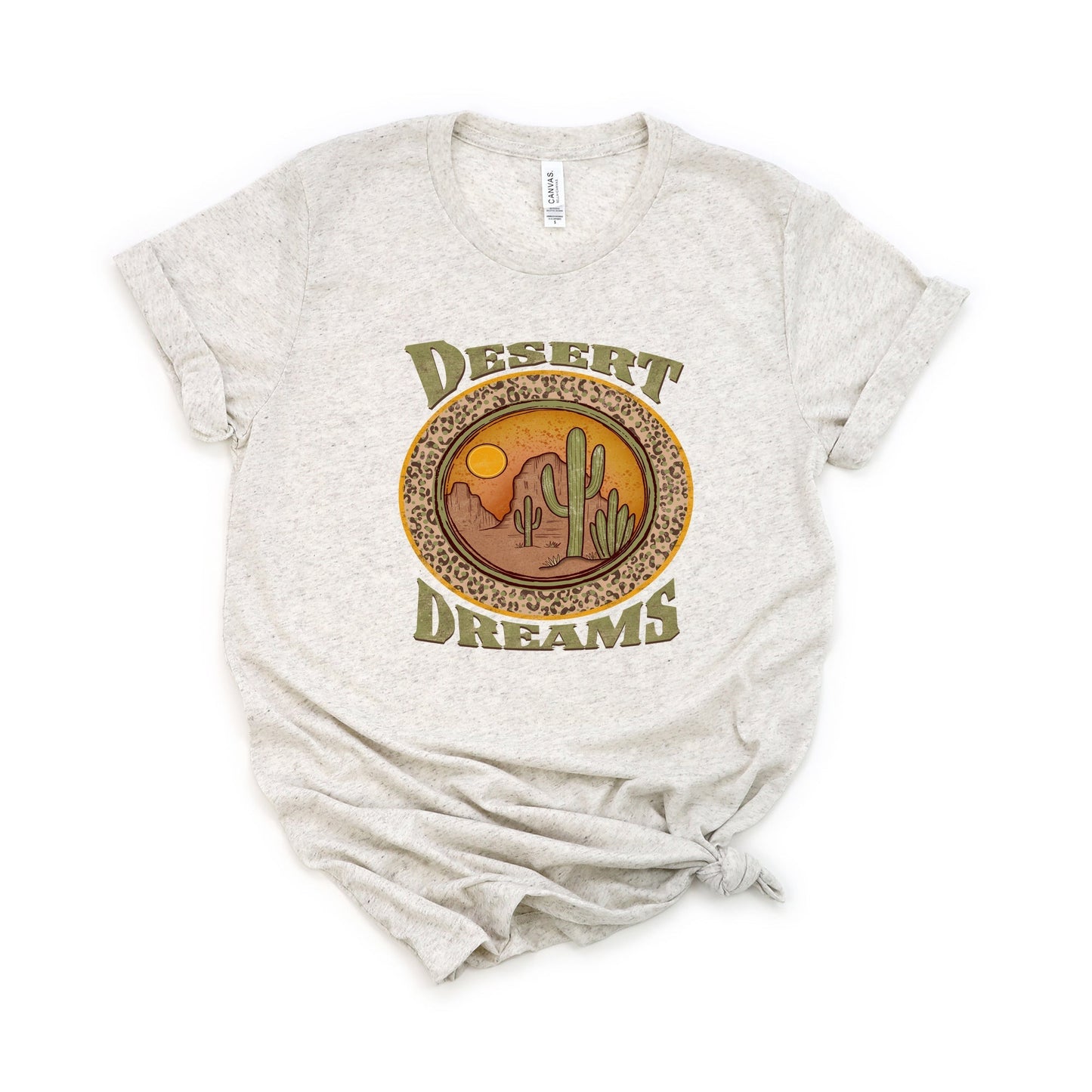 Desert Dreams Circle | Short Sleeve Crew Neck