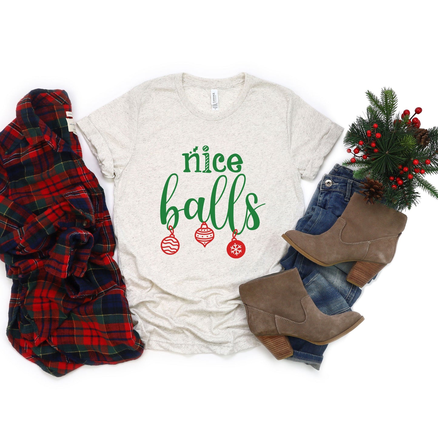 Nice Balls | Short Sleeve Crew Neck