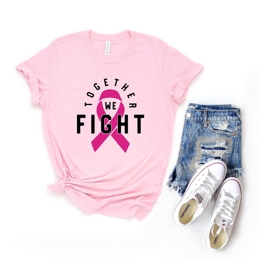 Together We Fight Ribbon | Short Sleeve Crew Neck