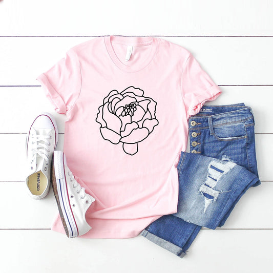 Peony | Short Sleeve Crew Neck