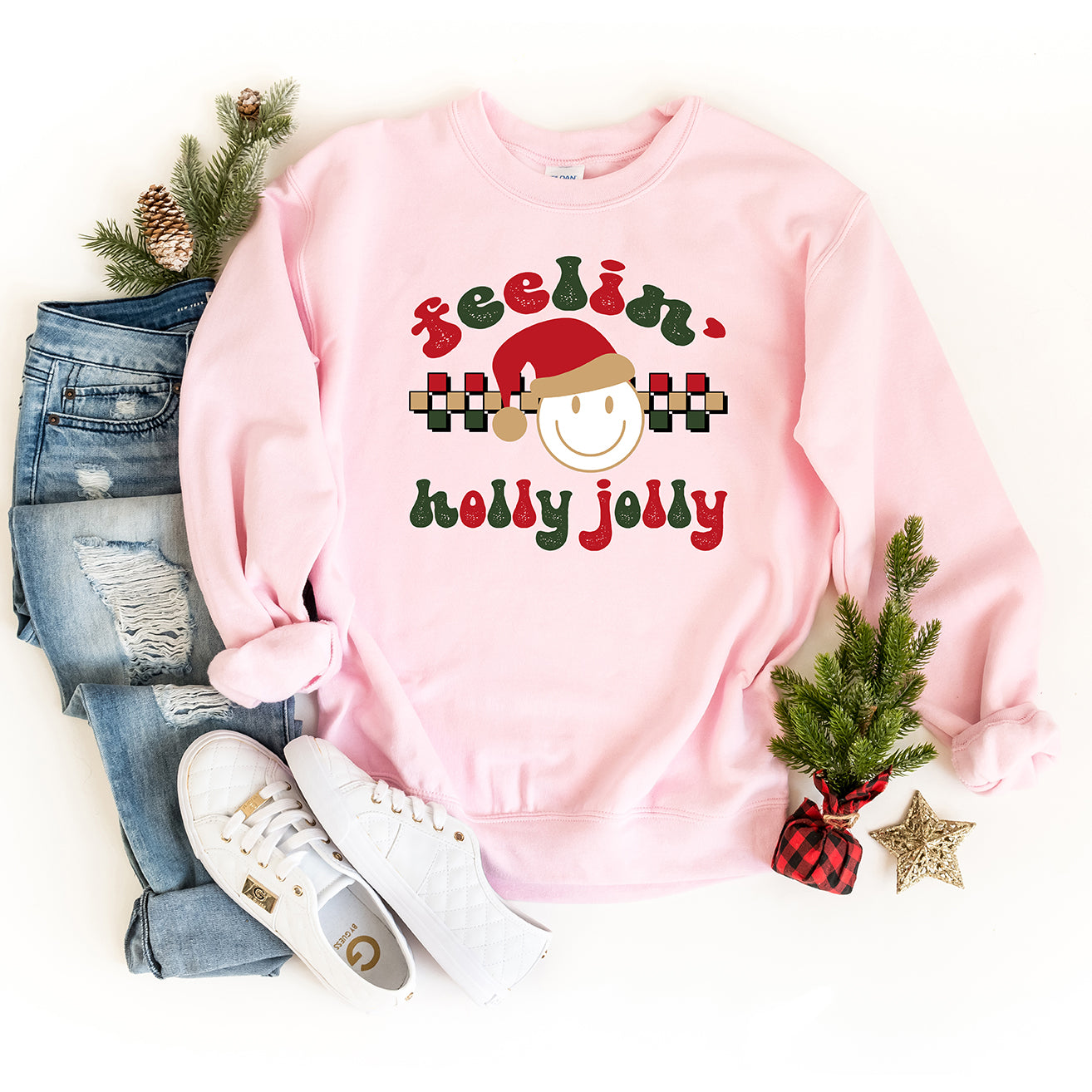 Feelin' Holly Jolly |Sweatshirt