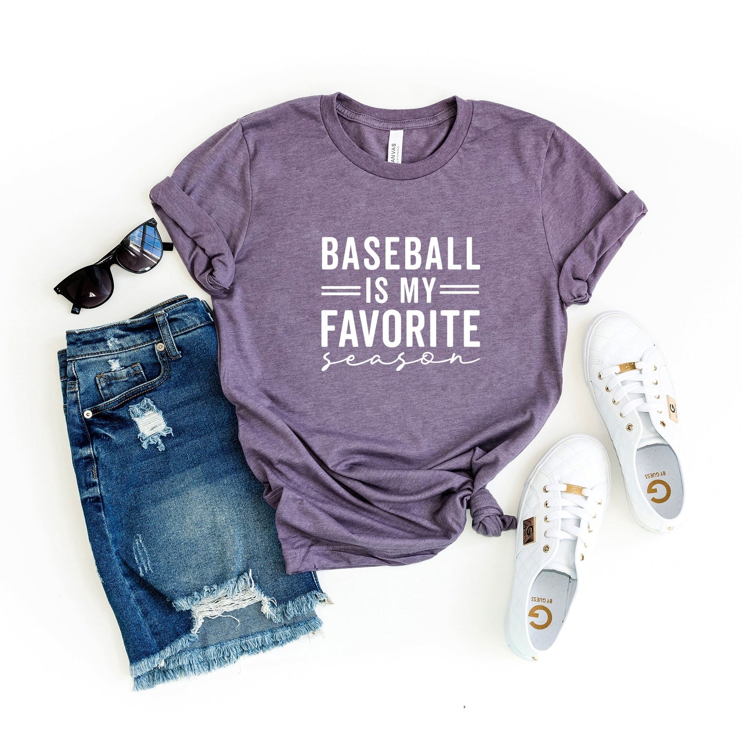 Baseball is My Favorite Season | Short Sleeve Crew Neck