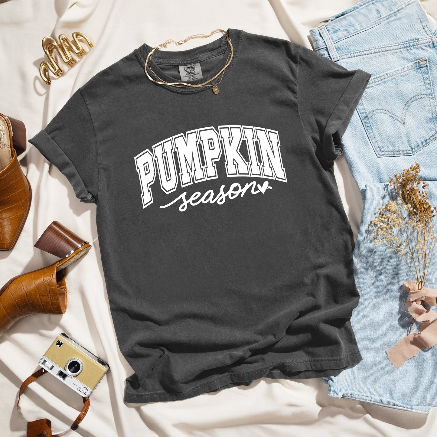Pumpkin Season Bold | Garment Dyed Tee