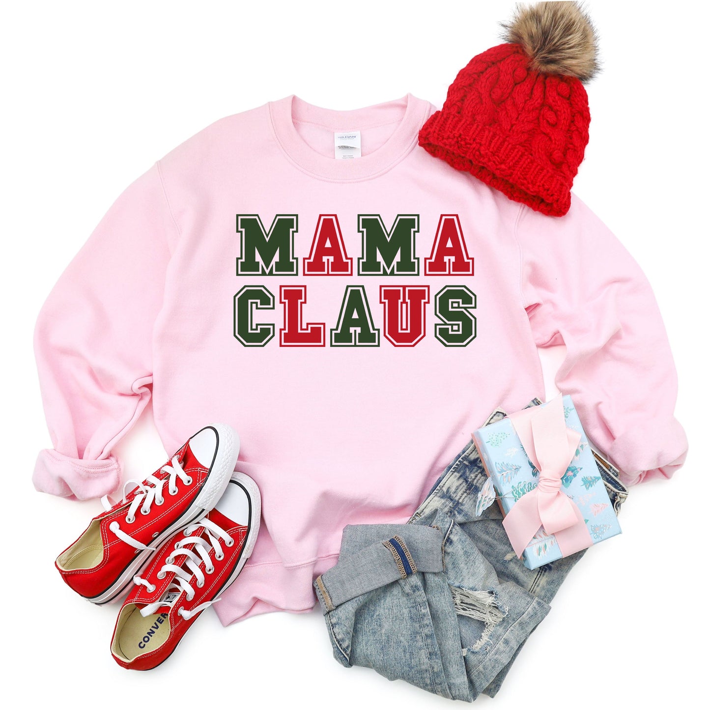 Mama Claus Colorful |Sweatshirt