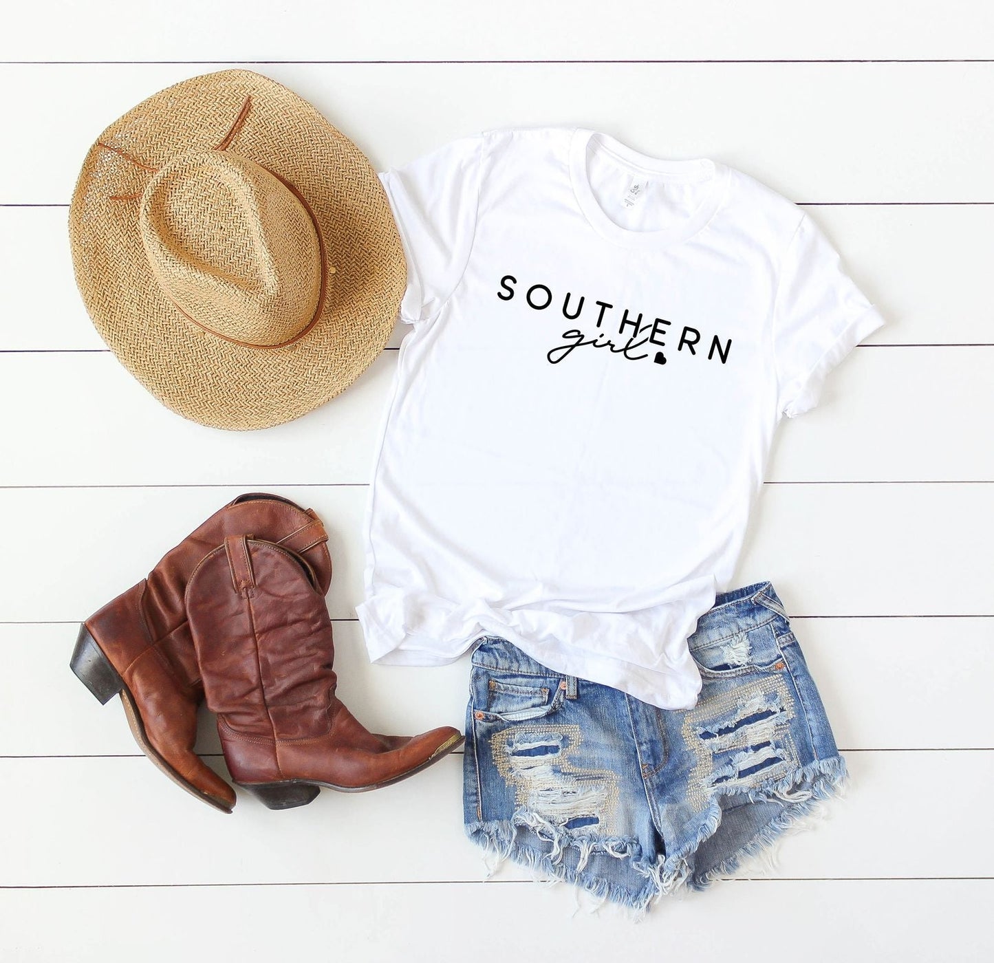 Southern Girl | Short Sleeve Crew Neck