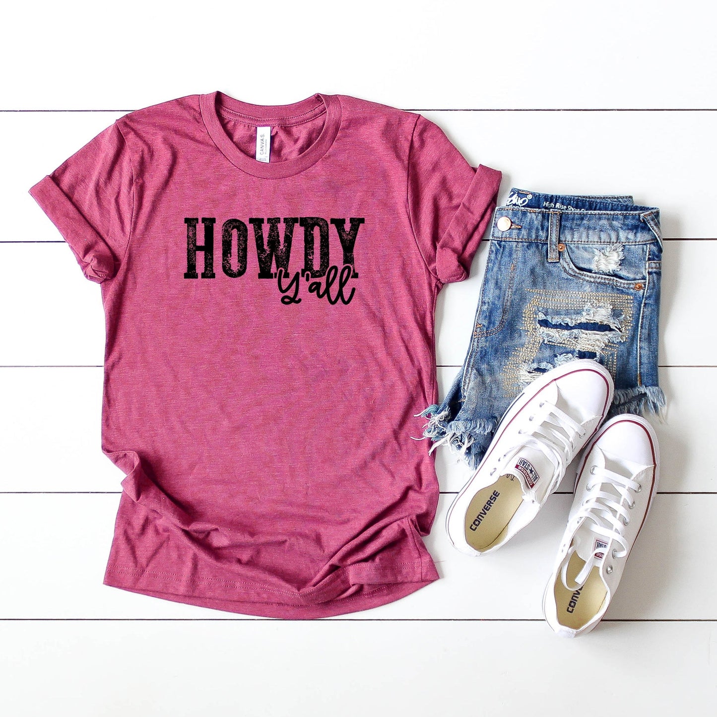 Howdy Ya'll | Short Sleeve Crew Neck